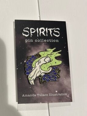 Spirit Skull Enamel Pin